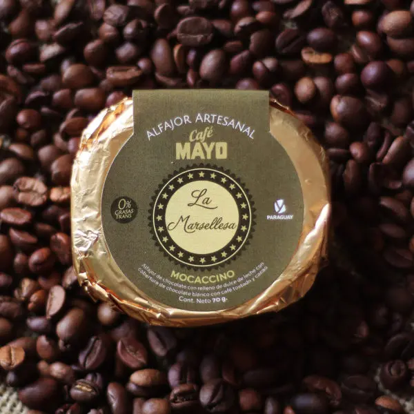Alfajor Artesanal Café Mayo La Marsellesa Mocaccino 70 gr.
