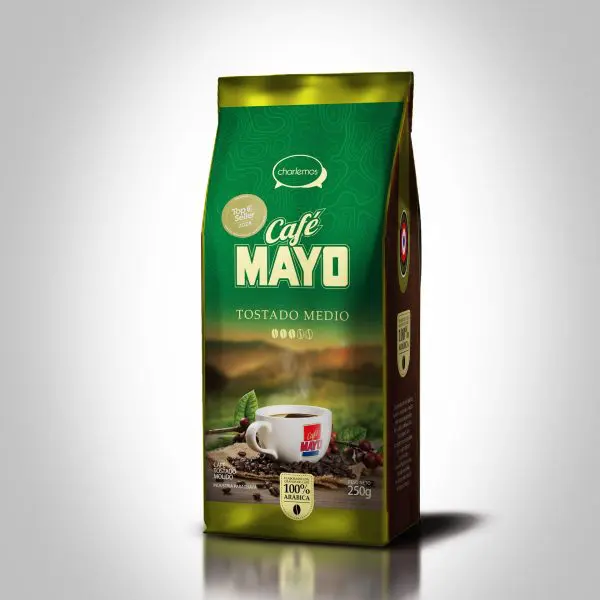 Café Mayo Tostado Molido Medio Sin Azucar 250 gr.